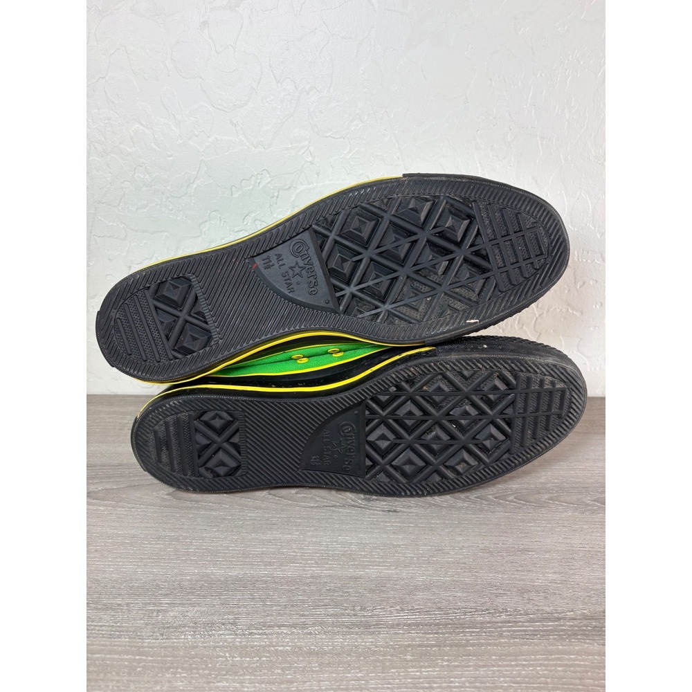 Converse Chuck Taylor All Star High Top Green Yellow‎ GB Packers Mens 11.5 - Picture 7 of 8